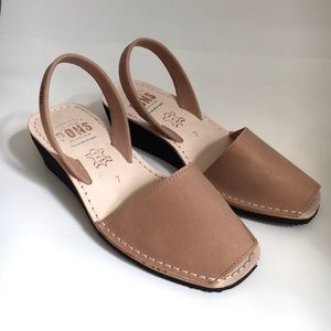 Avarcas USA wedge sandals - Handmade in Spain